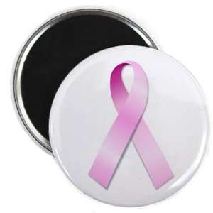  BREAST CANCER Awareness Pink Ribbon 2.25 Fridge Magnet 