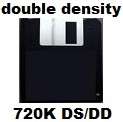50 Double Density DS/DD 3.5 720K Floppy Disks  