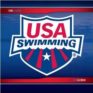  USA Swimming 2008 Wall Calendar