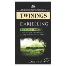 Twinings Pure Darjeeling Leaf Tea 125G   Groceries   Tesco Groceries