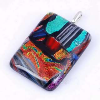 jewelry style pendants main material lampwork glass main color mix 