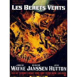 The Green Berets Poster Movie French 27x40