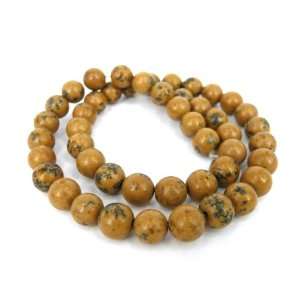    Desert Tan Rhyolite 6mm Round Beads 16 Arts, Crafts & Sewing