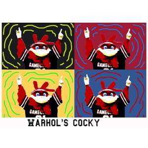  South Carolina Painting   Warhol Cocky