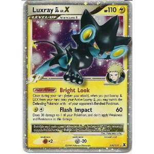  Luxray LV.X Holo Rare 109/111 Rising Rivals Pokemon Toys & Games