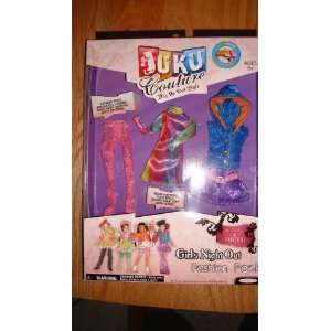  Juku Couture Girls Night Out Fashion Pack Toys & Games