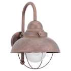 8462 44 one light outdoor wall lantern weathered copper finish