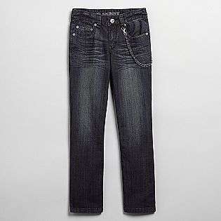 Boys Skinny Leg Jeans With Chain  NSS Clothing Boys Bottoms 