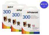 30 Pack Of Polaroid PIF 300 Instant Film for 300 Series Cameras