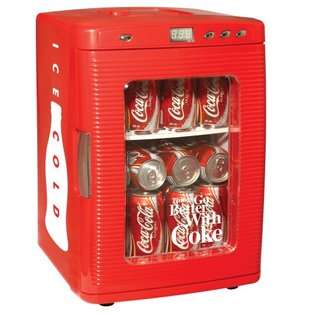    Cola 28 Can Capacity Portable Fridge with LED Display 