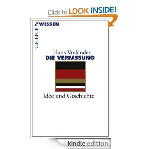 Die Verfassung: Idee und Geschichte (German Edition): Hans Vorländer 
