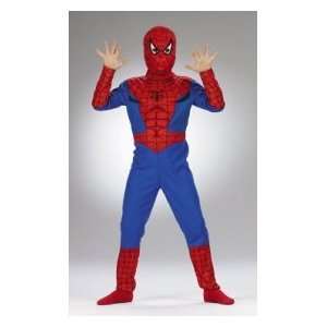  Spiderman Childrens Costume   Size 4 6: Toys & Games