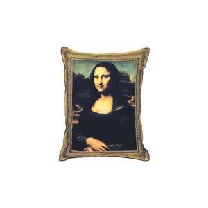  Art Pillow: Giggling Mona Lisa: Arts, Crafts & Sewing