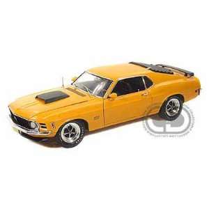  1970 Boss 429 Ford Mustang 1/18 Orange Toys & Games