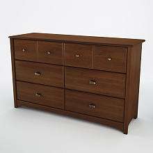 South Shore Willow Double Dresser   Cherry   South Shore Furniture 