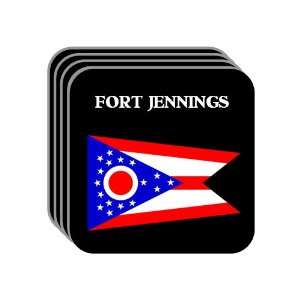  US State Flag   FORT JENNINGS, Ohio (OH) Set of 4 Mini 