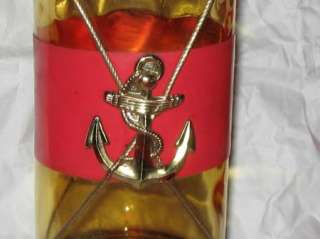 Nautical musical liquor decanter bottle vintage works  