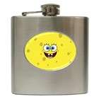   Flask 6 oz. of Spongebob Squarepants Face (Sponge Bob Square Pants