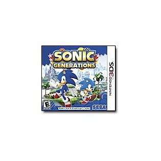 Sonic Generations  Sega Movies Music & Gaming Nintendo 3DS Nintendo 