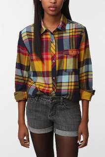 UrbanOutfitters  BDG Flannel Boyfriend Shirt