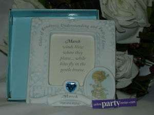 PRECIOUS MOMENTS BIRTHDAY MARCH PICTURE FRAME  