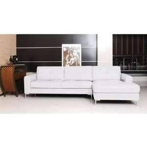 New York Leather Sectional Sofa Leather: Dark Brown, Configuration 