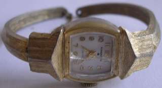 Kingston Ladies WORKING c1960s BANGLE Gold Wrist Watch  