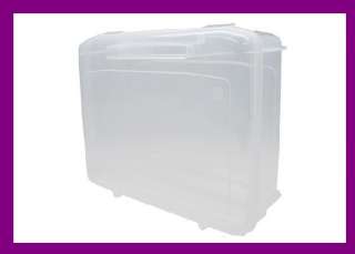 Clear Storage Case Snaptop Case with handle SNT L  