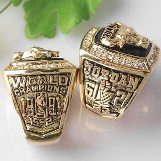 1x 1991 Chicago Bulls Michael Jordan Replica Champion Ring + Box XMAS 