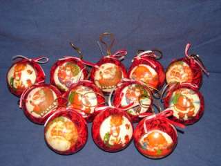 VINTAGE LARGE LOT OF CHRISTMAS ORNAMENTS MIXED VARIETY AND COLORS 