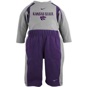    Nike Kansas State Wildcats Newborn Creeper Suit