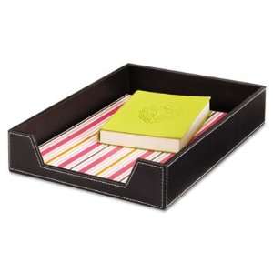  Safco® Leather Look Desk Tray