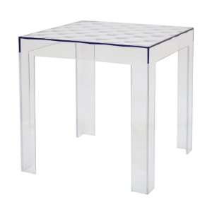  Parq Clear Acrylic Modern End Table: Home & Kitchen