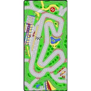  Race Track Kids Play Rug by Learning Carpets: Home 