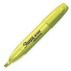 Sharpie Accent Jumbo Highlighters, Fluorescent Yellow, Chisel Tip 