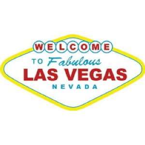   Signpast Welcome To Las Vegas (53in Wide X 27.88in Tall) Automotive