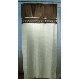  New   Shower Curtain / Meridian Chocolate Case Pack 12 by 