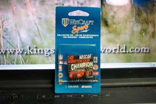 WinCraft 2002 Tony Stewart Winston Cup Champion Hat pin.  