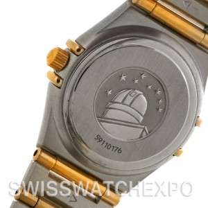 Omega Constellation My Choice Steel and Gold Diamond Mini Watch 1365 