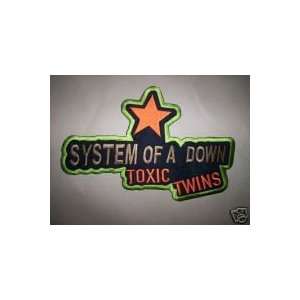  SYSTEM of a DOWN HUGE PATCH Biker Sew Iron 9 INCHES NEW 