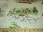 FISHING HIKING MOUNTAIN CABIN~COTTON UPHOLSTERY FABRIC~BLOOMCR​AFT