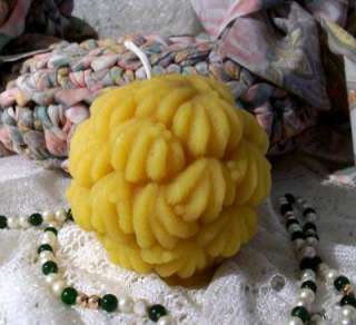 Silicone Fern Ball Candle Mold  