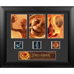 Lord of the Rings Wood Framed Back Lit Movie Film Cell Plaque 13x11 