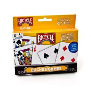 Bicycle Euchre Games Playing Cards:  Sports & Outdoors