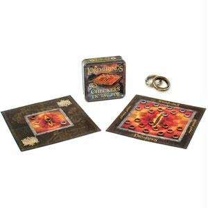 Lord of the Rings Checkers and Tic Tac Toe by USAopoly  