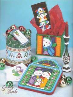 Frosty Flaky Christmas Annie Lang Painting Book NEW  