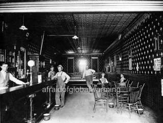 Photo 1899 Concord, Michigan Saloon   Pool Tables  