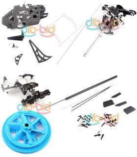 Carbon CNC 450 PRO RC Helicopter Kit ARF For Trex T rex  