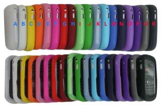 18PC Silicone Skin Case Cover for Blackberry Curve 8520  