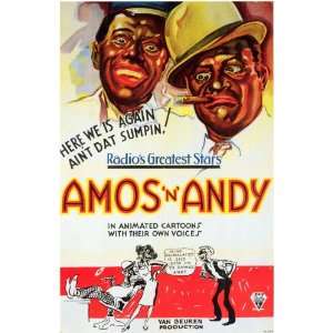 Amos N Andy Cartoons Movie Poster (11 x 17 Inches   28cm 